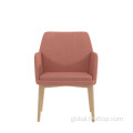 Lounge Leisure Chair Wooden Legs Sofa Adjust High Office Cafe Chair Factory